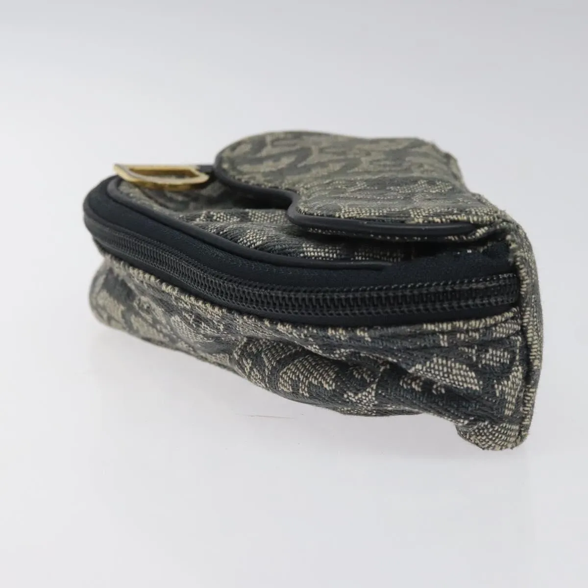 Dior Saddle Canvas Clutch Bag (Pre-Owned)