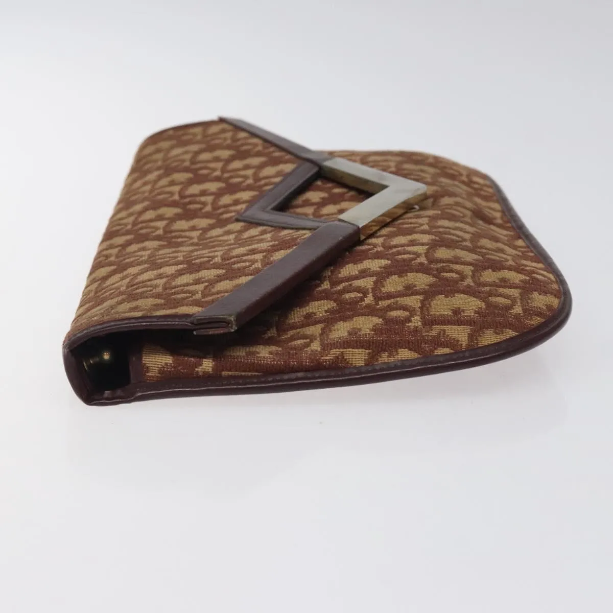 Dior Trotter Canvas Clutch Bag (Pre-Owned)