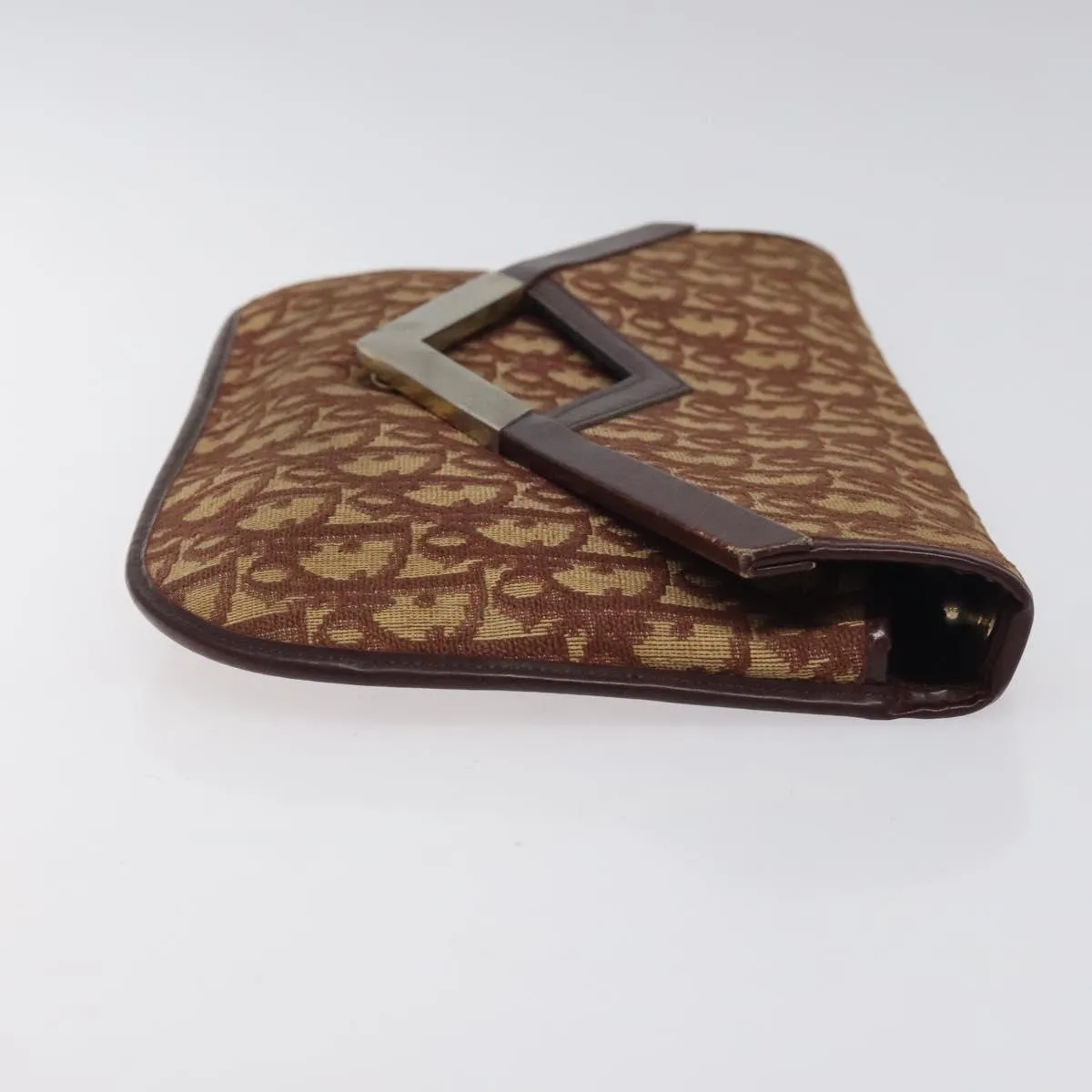 Dior Trotter Canvas Clutch Bag (Pre-Owned)
