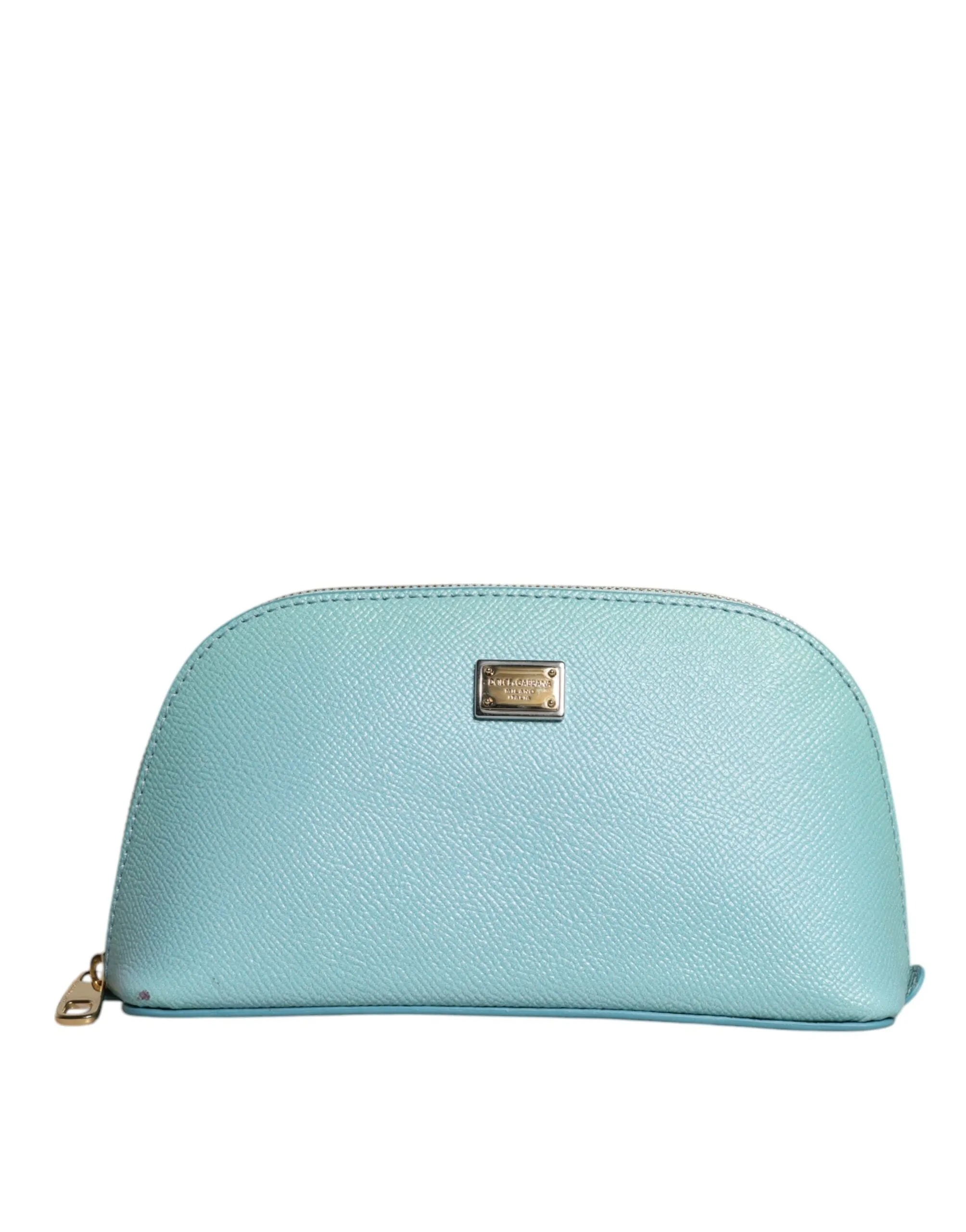 Dolce & Gabbana blue Leather HandWomen's Clutch Mini Purse Pouch Women's Bag (Pre-Owned)