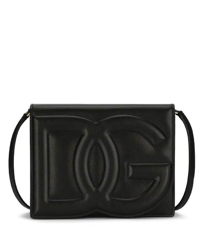 Dolce & Gabbana Calfskin DG logo crossbody bag