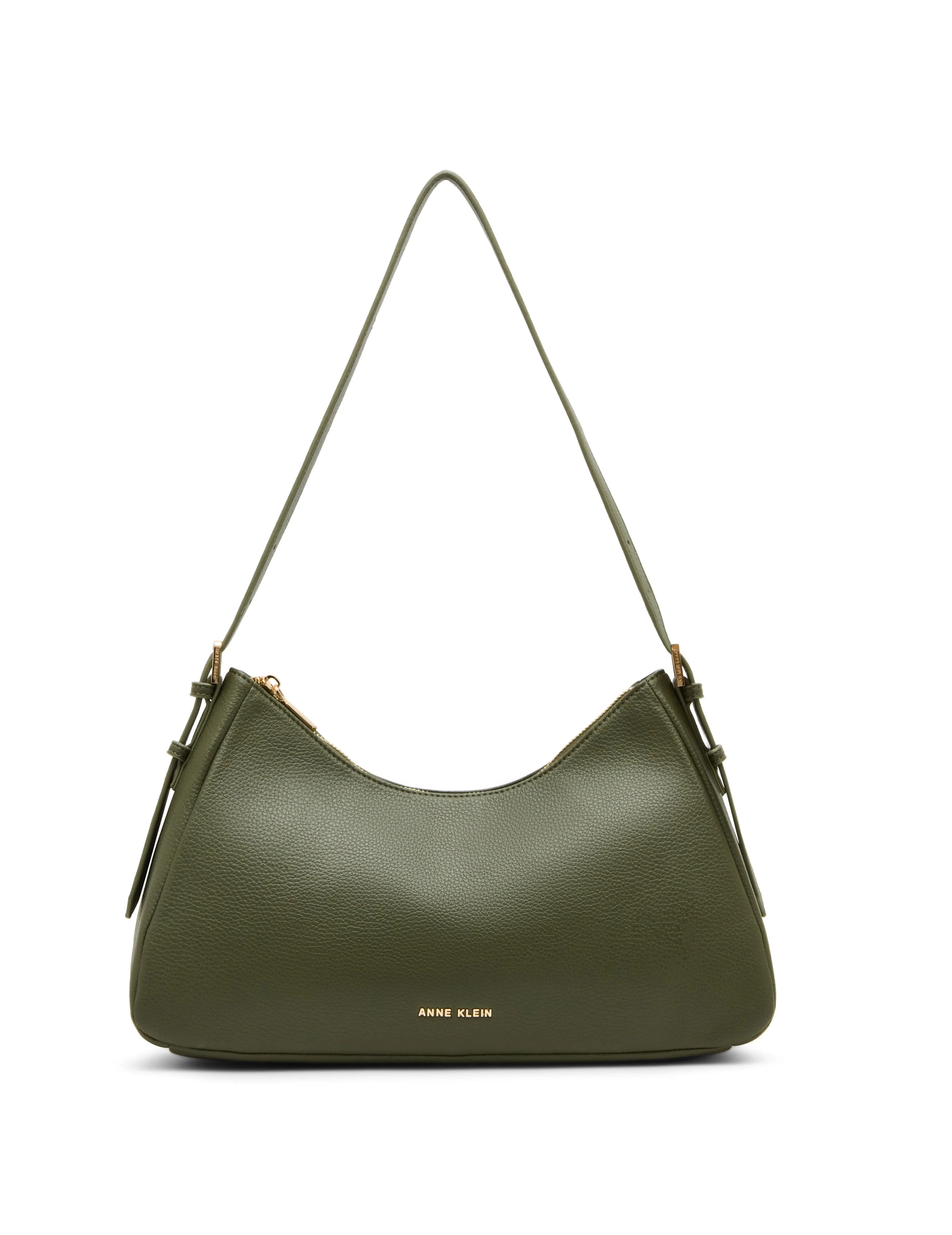 East West Shoulder Bag with Detachable Wristlet Strap