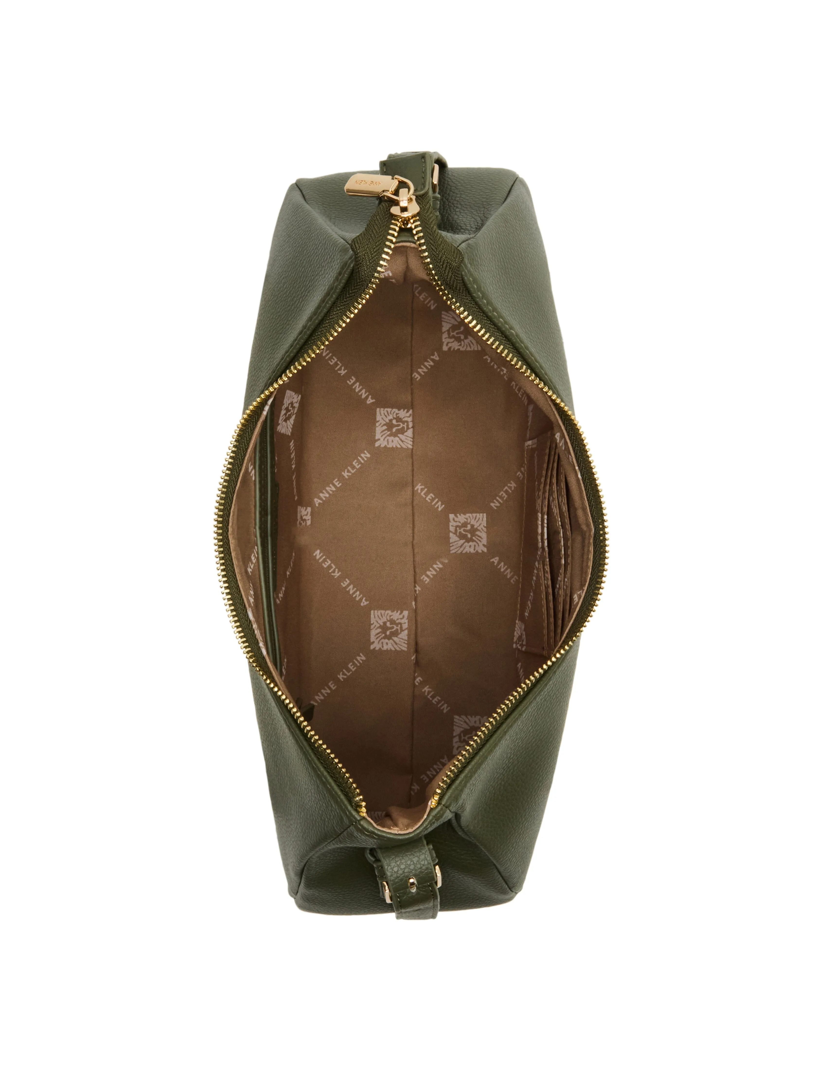 East West Shoulder Bag with Detachable Wristlet Strap