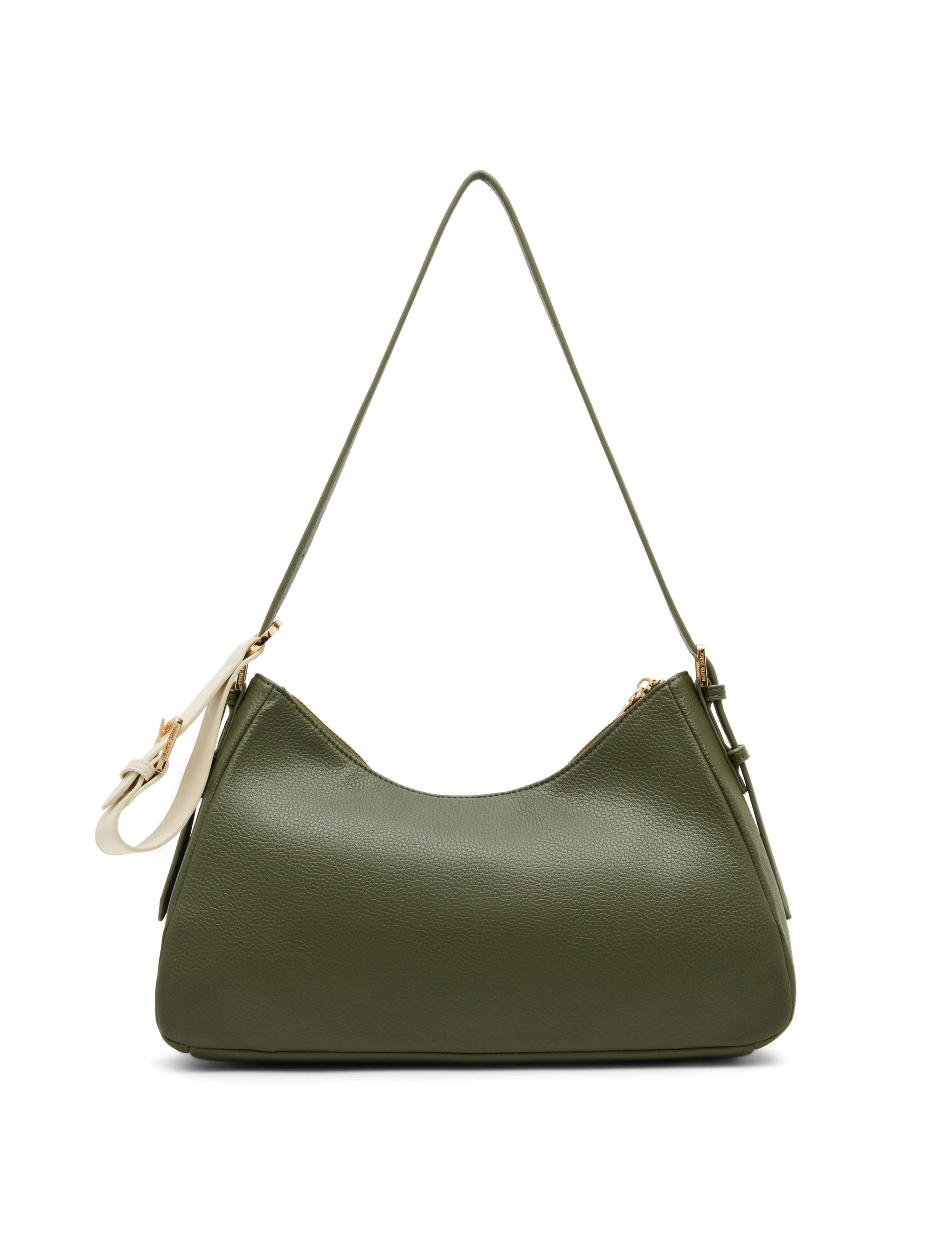 East West Shoulder Bag with Detachable Wristlet Strap