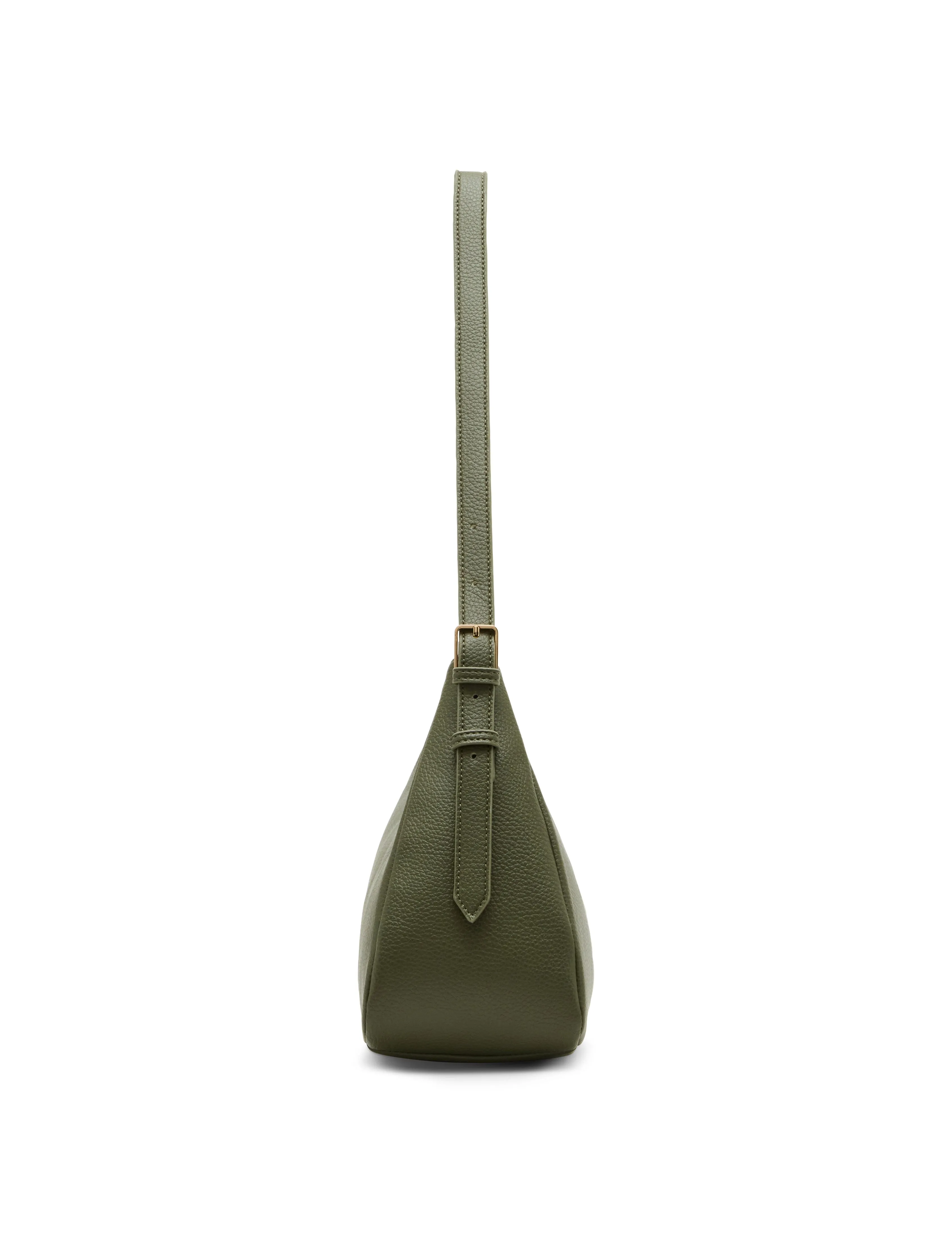 East West Shoulder Bag with Detachable Wristlet Strap