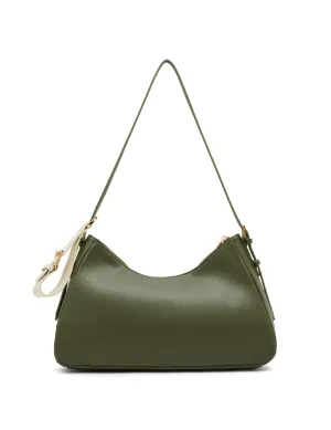 East West Shoulder Bag with Detachable Wristlet Strap