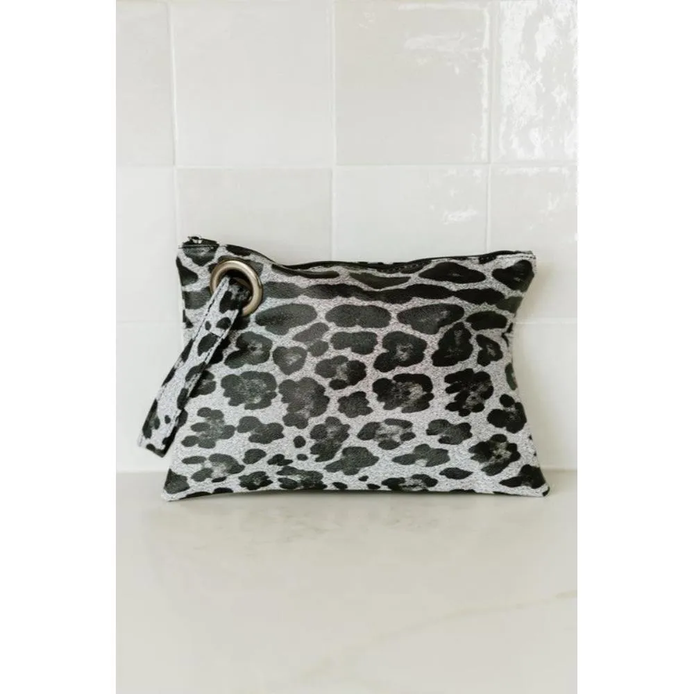 FASHNZFAB Alexa Oversized Clutch With Wristlet