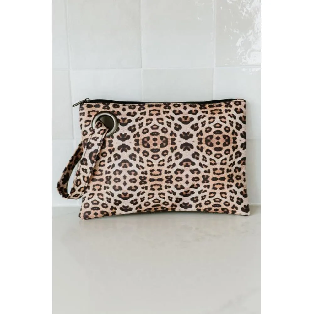 FASHNZFAB Alexa Oversized Clutch With Wristlet