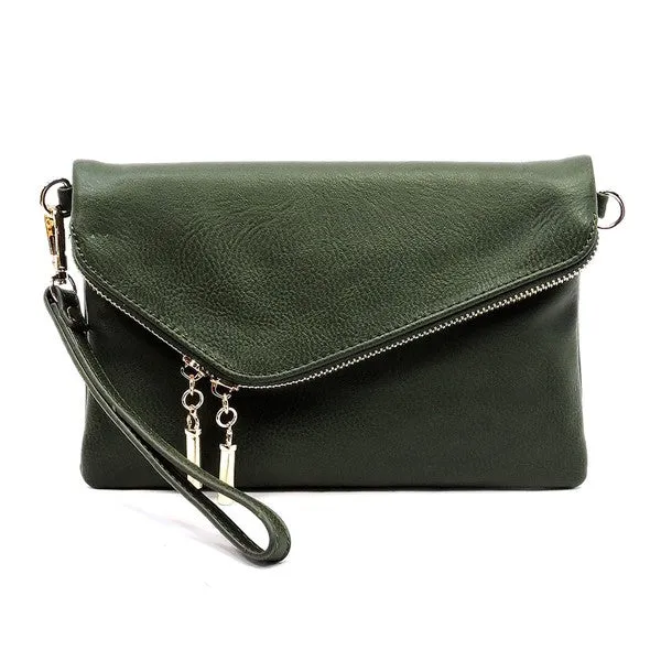 FASHNZFAB Fashion Envelope Foldover Clutch