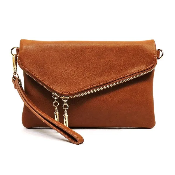FASHNZFAB Fashion Envelope Foldover Clutch