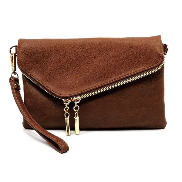 FASHNZFAB Fashion Envelope Foldover Clutch