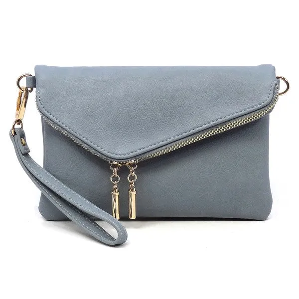 FASHNZFAB Fashion Envelope Foldover Clutch
