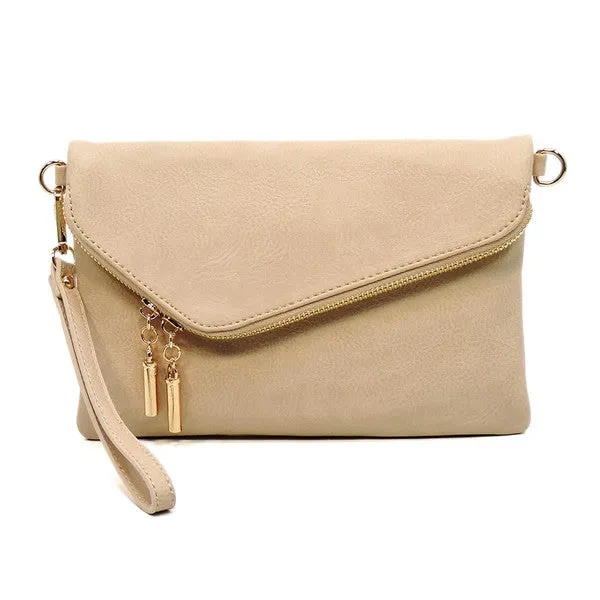 FASHNZFAB Fashion Envelope Foldover Clutch