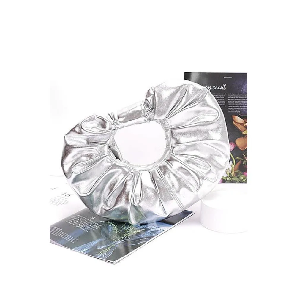 FASHNZFAB Metallic Plated Iconic Clutch