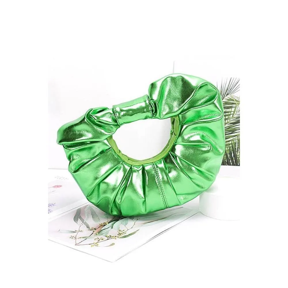FASHNZFAB Metallic Plated Iconic Clutch