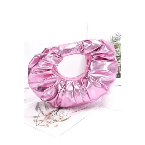 FASHNZFAB Metallic Plated Iconic Clutch