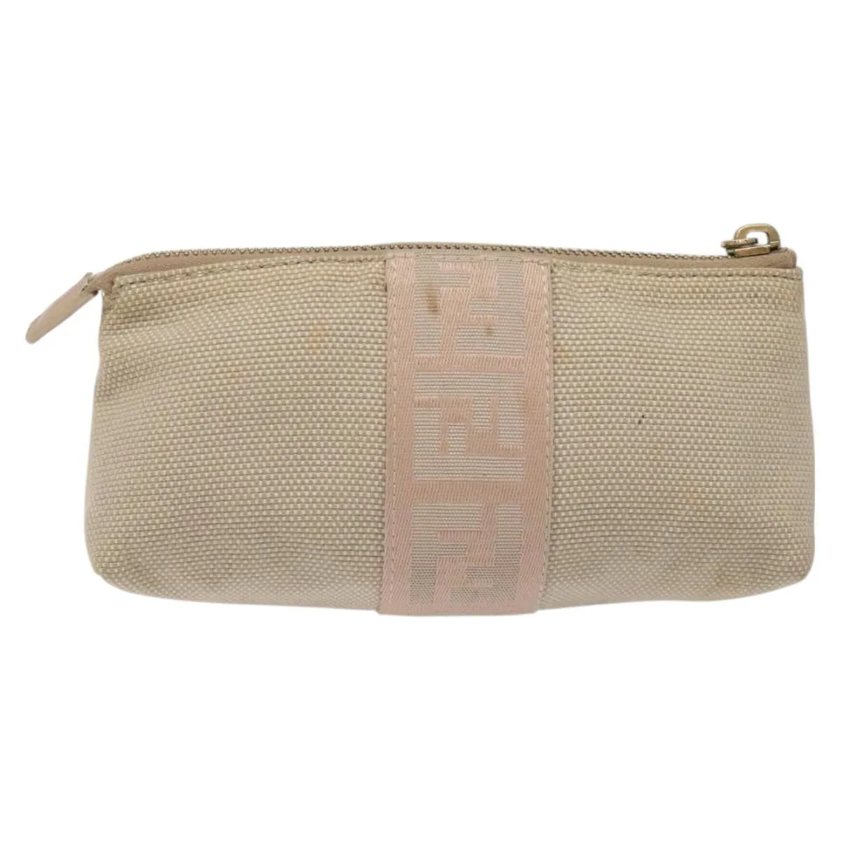 Fendi Canvas Clutch Bag (Pre-Owned)