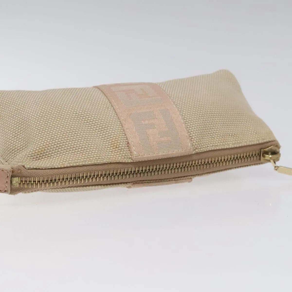 Fendi Canvas Clutch Bag (Pre-Owned)