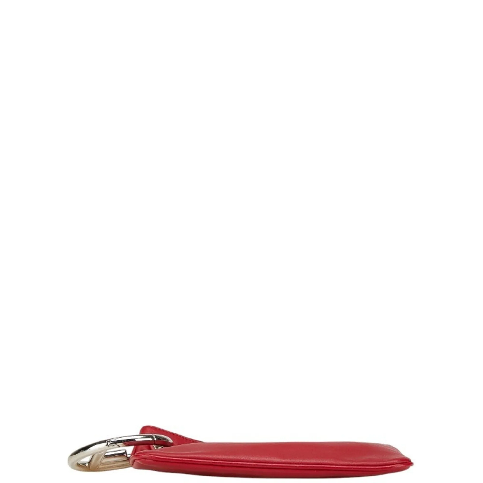 Fendi Leather Clutch Bag Pouch (Pre-Owned)