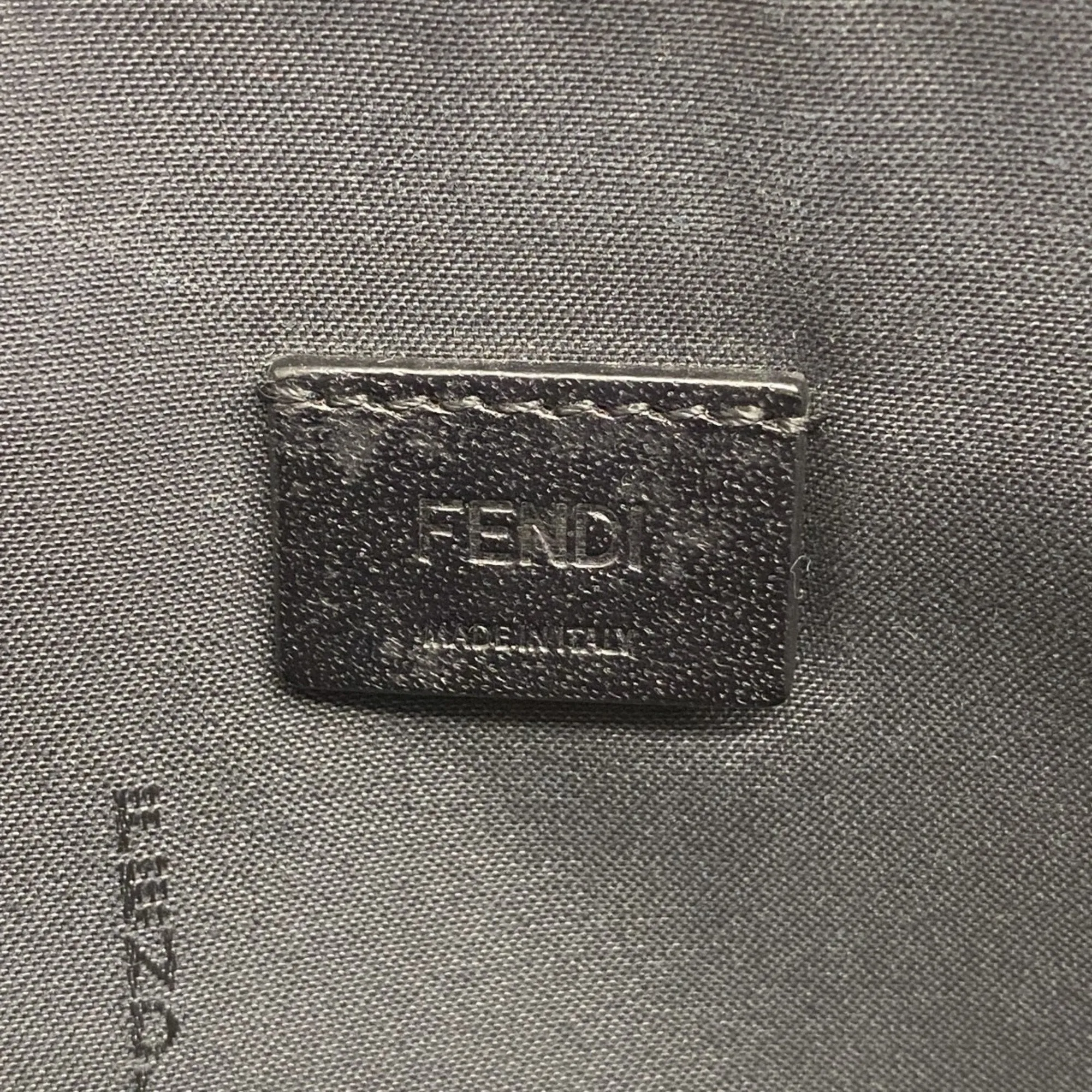 Fendi Leather Clutch Bag (Pre-Owned)