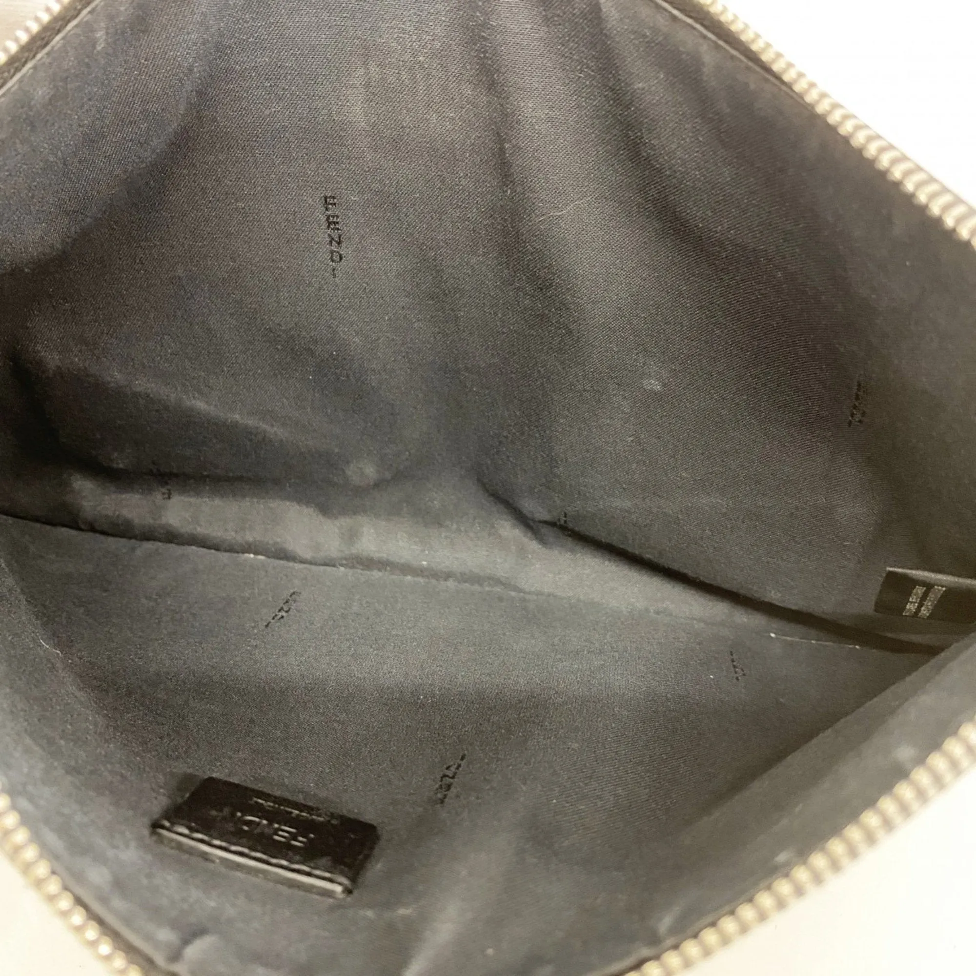 Fendi Leather Clutch Bag (Pre-Owned)