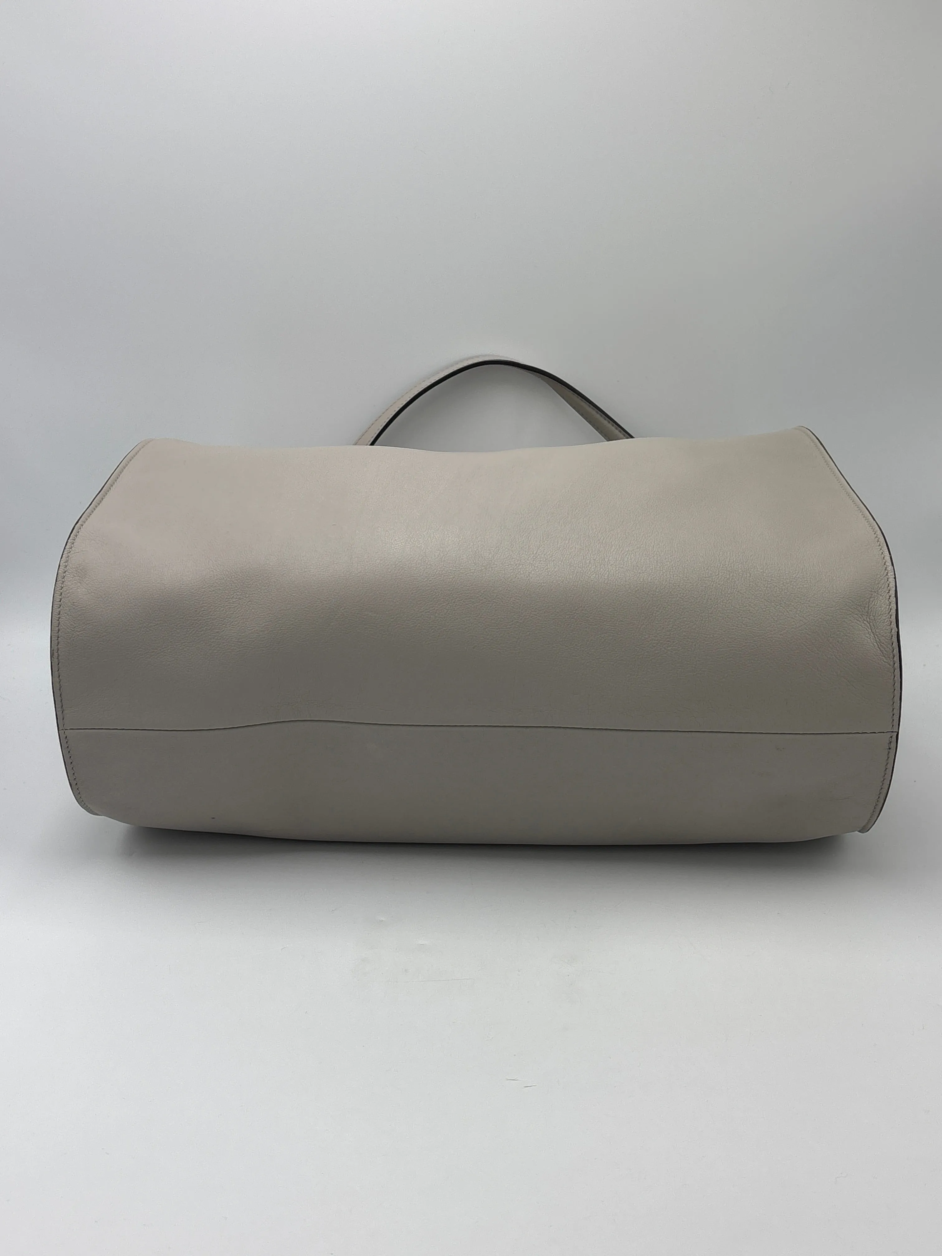 Ferragamo Gancini Clasp Leather Luxury Tote w/ Pouchette