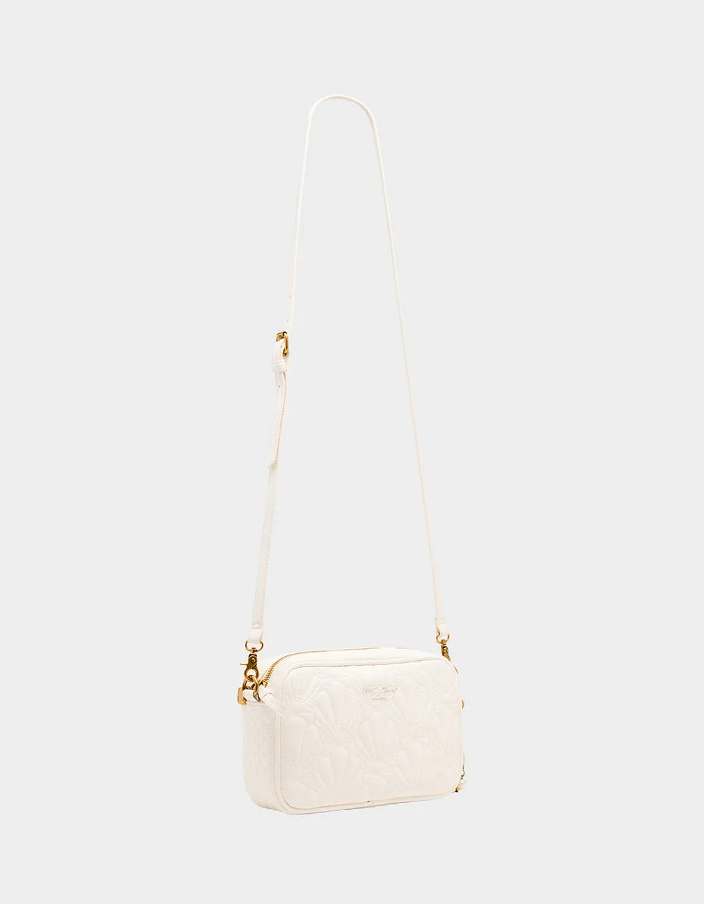 FOR SHORE SOFT CAMERA CROSSBODY CREAM