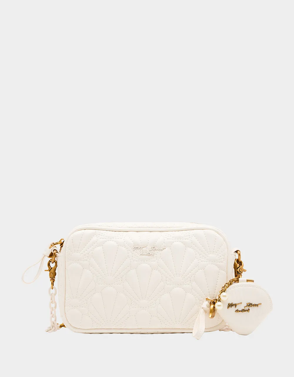 FOR SHORE SOFT CAMERA CROSSBODY CREAM