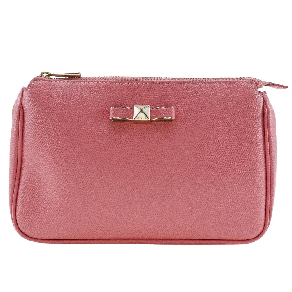 Furla  Leather Clutch Bag (Pre-Owned)