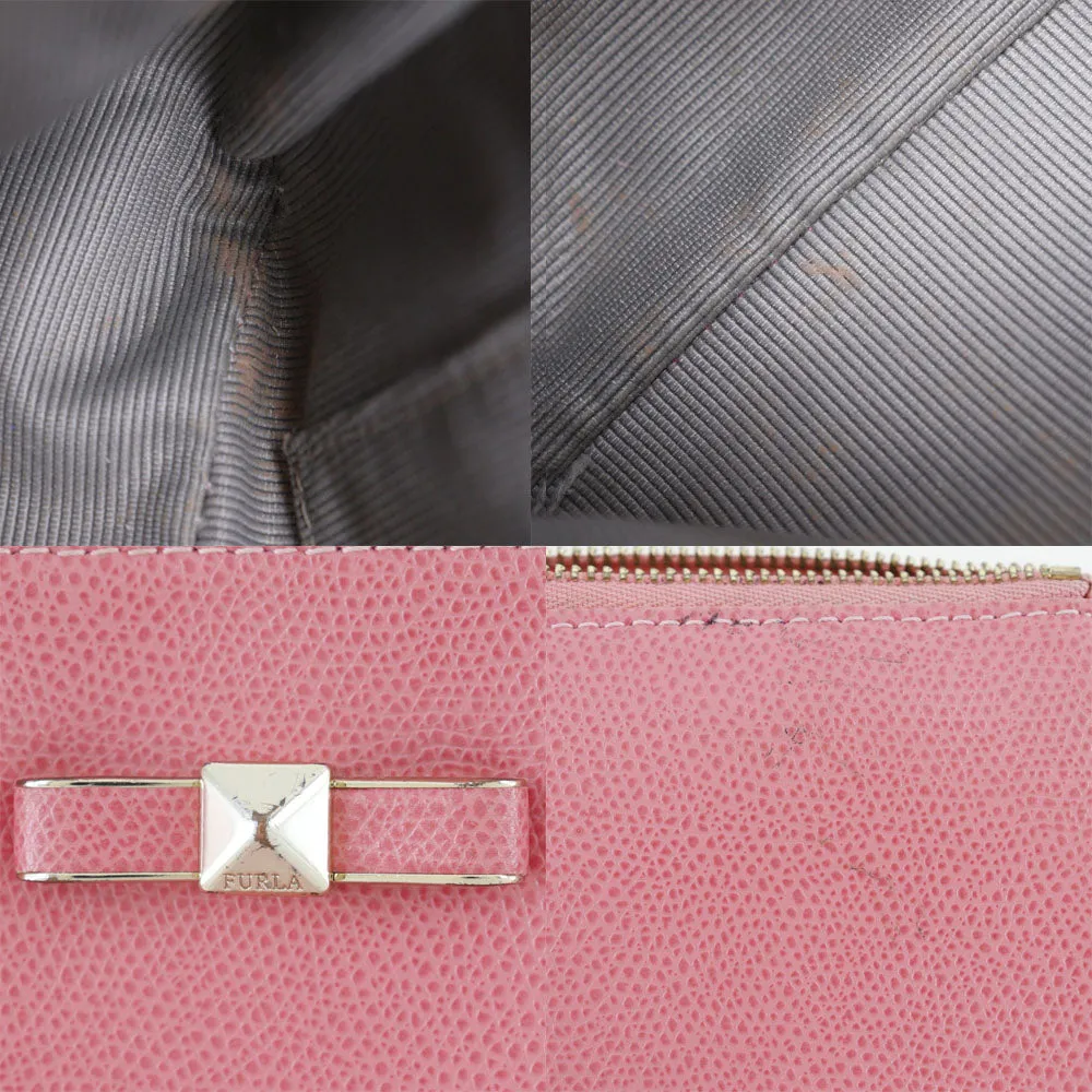 Furla  Leather Clutch Bag (Pre-Owned)