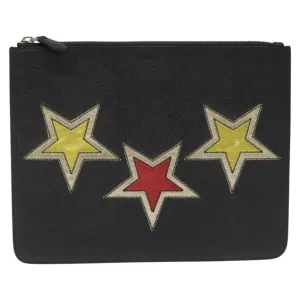 Givenchy Leather Clutch Bag (Pre-Owned)