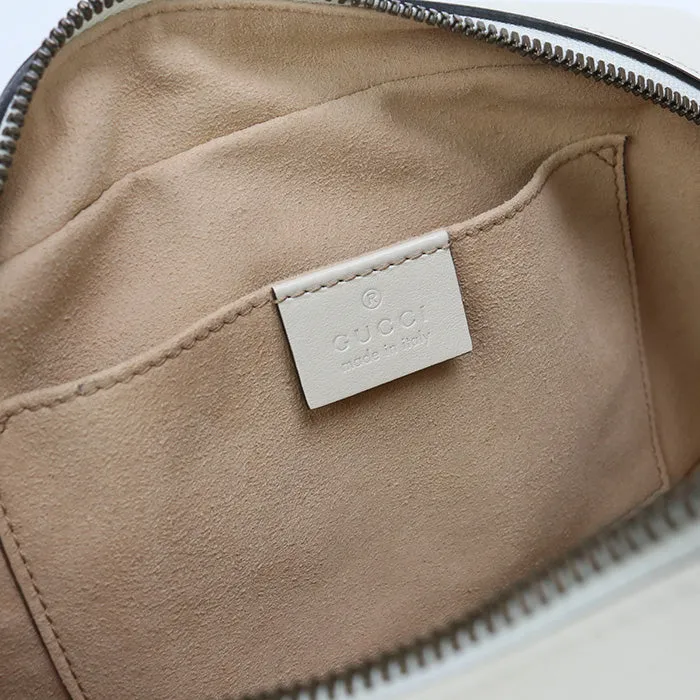 GUCCI 447632 Shoulder Bag GG Marmont Small Shoulder Bag/Quilted Pochette Bag leather white Women