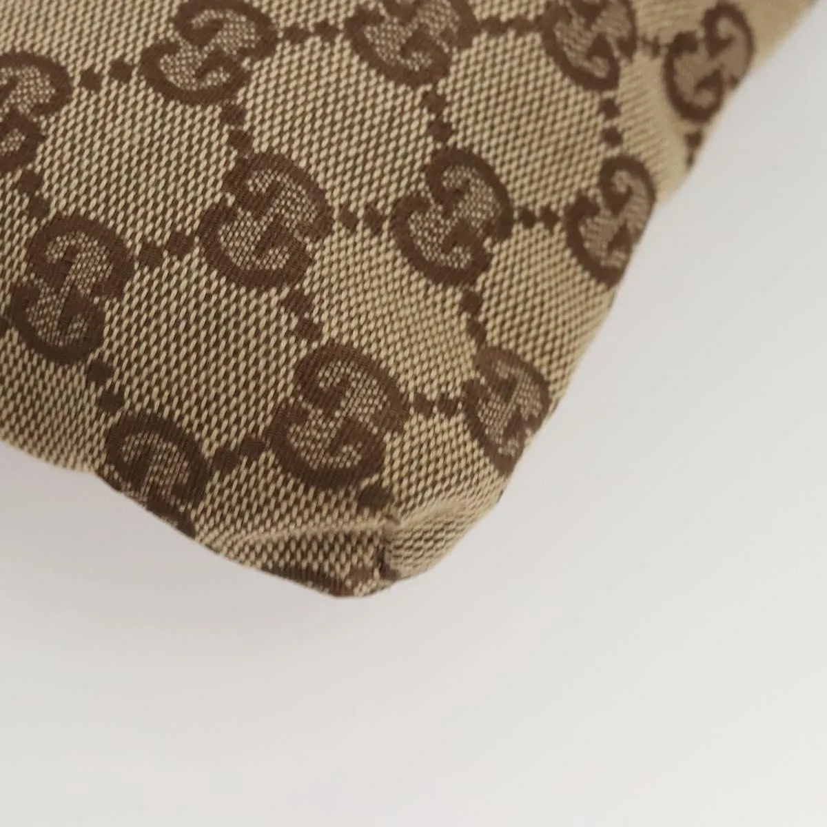 Gucci Gg Canvas Canvas Clutch Bag (Pre-Owned)