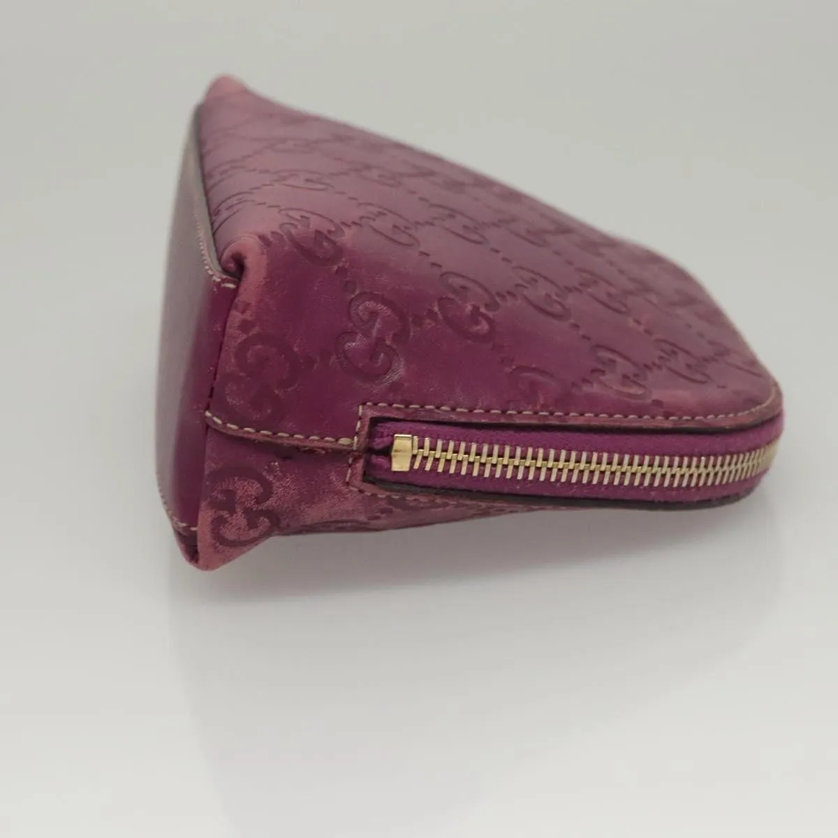 Gucci Guccissima Canvas Clutch Bag (Pre-Owned)