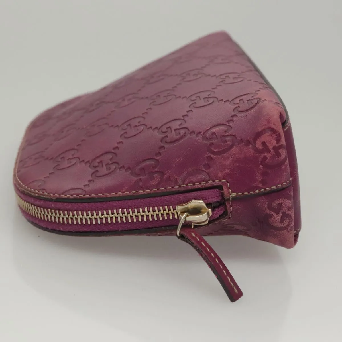 Gucci Guccissima Canvas Clutch Bag (Pre-Owned)
