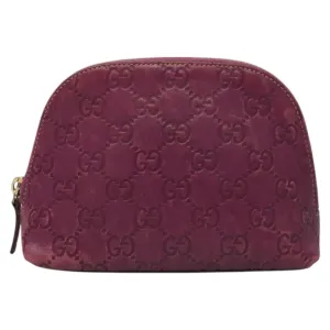 Gucci Guccissima Canvas Clutch Bag (Pre-Owned)
