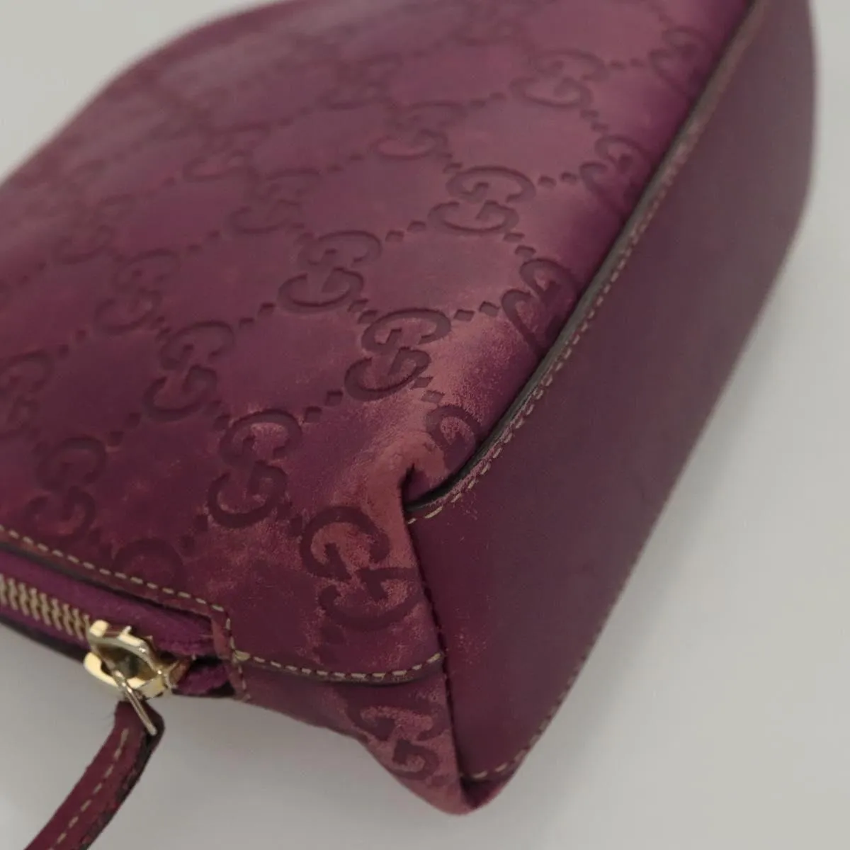 Gucci Guccissima Canvas Clutch Bag (Pre-Owned)