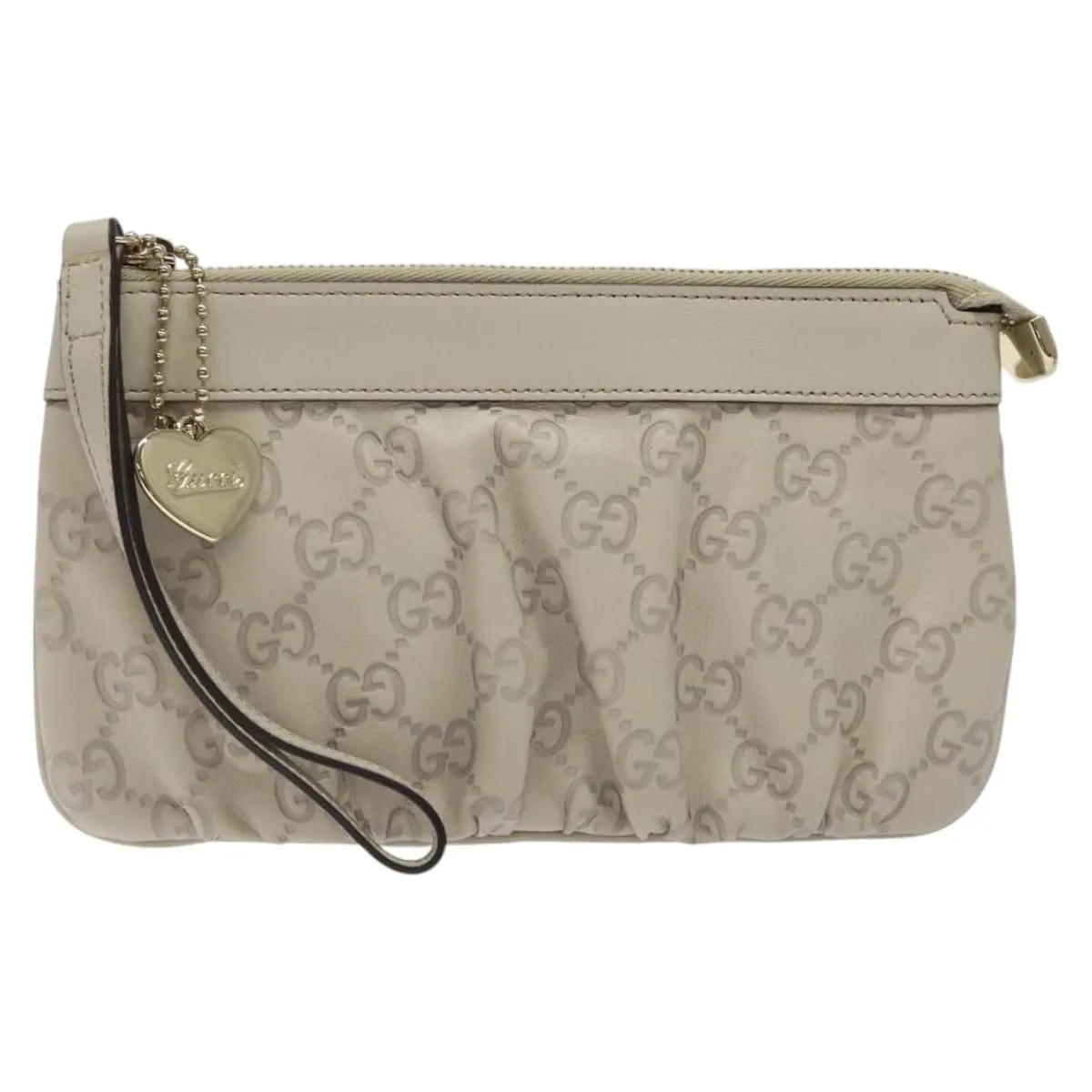 Gucci Guccissima Leather Clutch Bag (Pre-Owned)