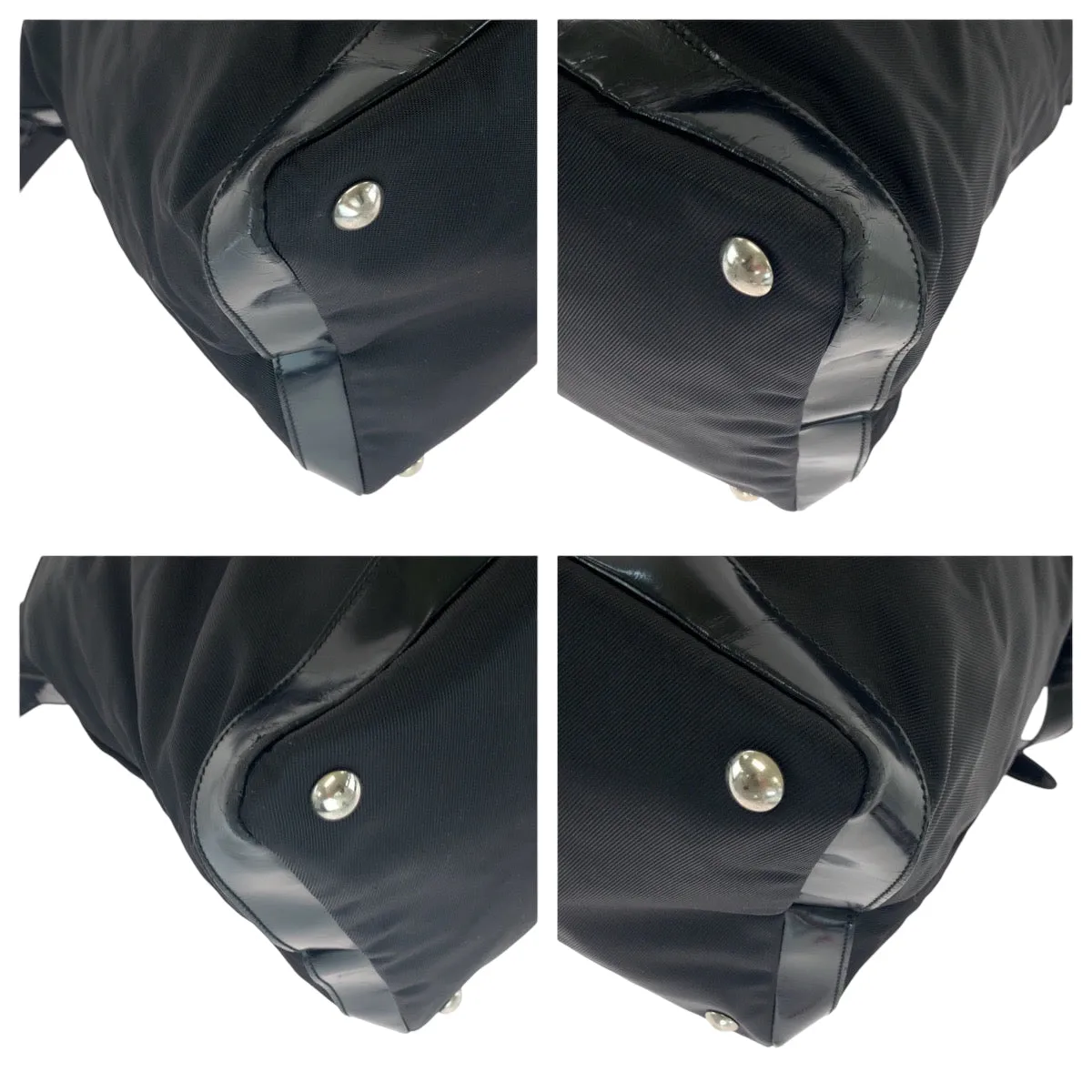 GUCCI Shoulder Bag 012 0153 Nylon black