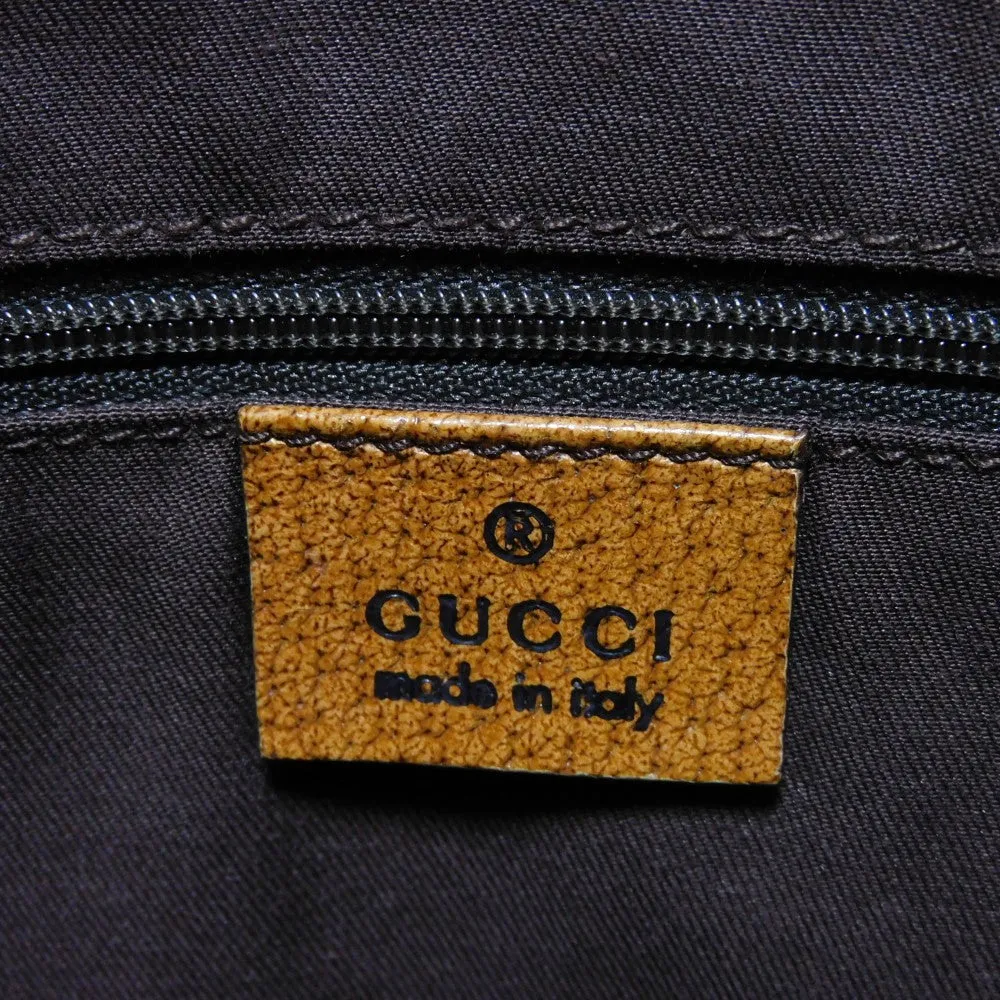 GUCCI Shoulder Bag 113013 GG canvas x pigskin beige Double G Brown Crossbody GG canvas Messenger bag unisex(Unisex) Used