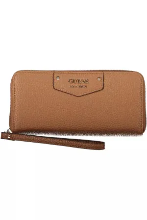 Guess Jeans Brown Polyethylene Women Wallet