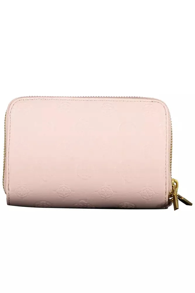 Guess Jeans Pink Polyethylene Women Wallet