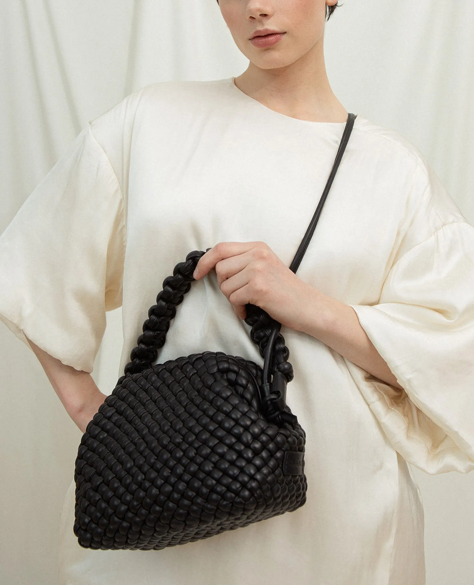 HANA Black Clutch