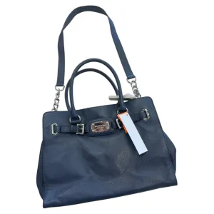 Handbag Designer By Michael Kors In Blue, Size:Large