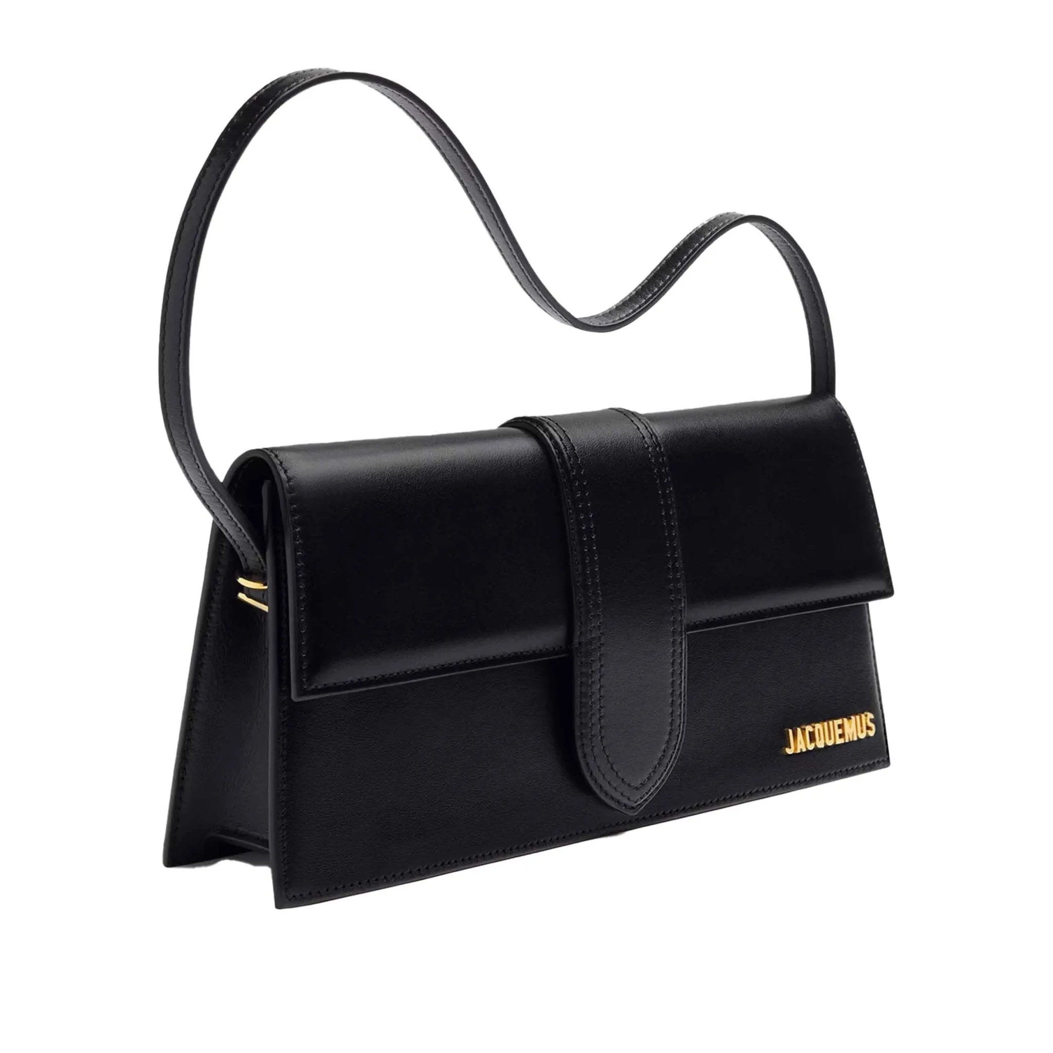 Jacquemus Le Bambino Long Shoulder Bag in Black