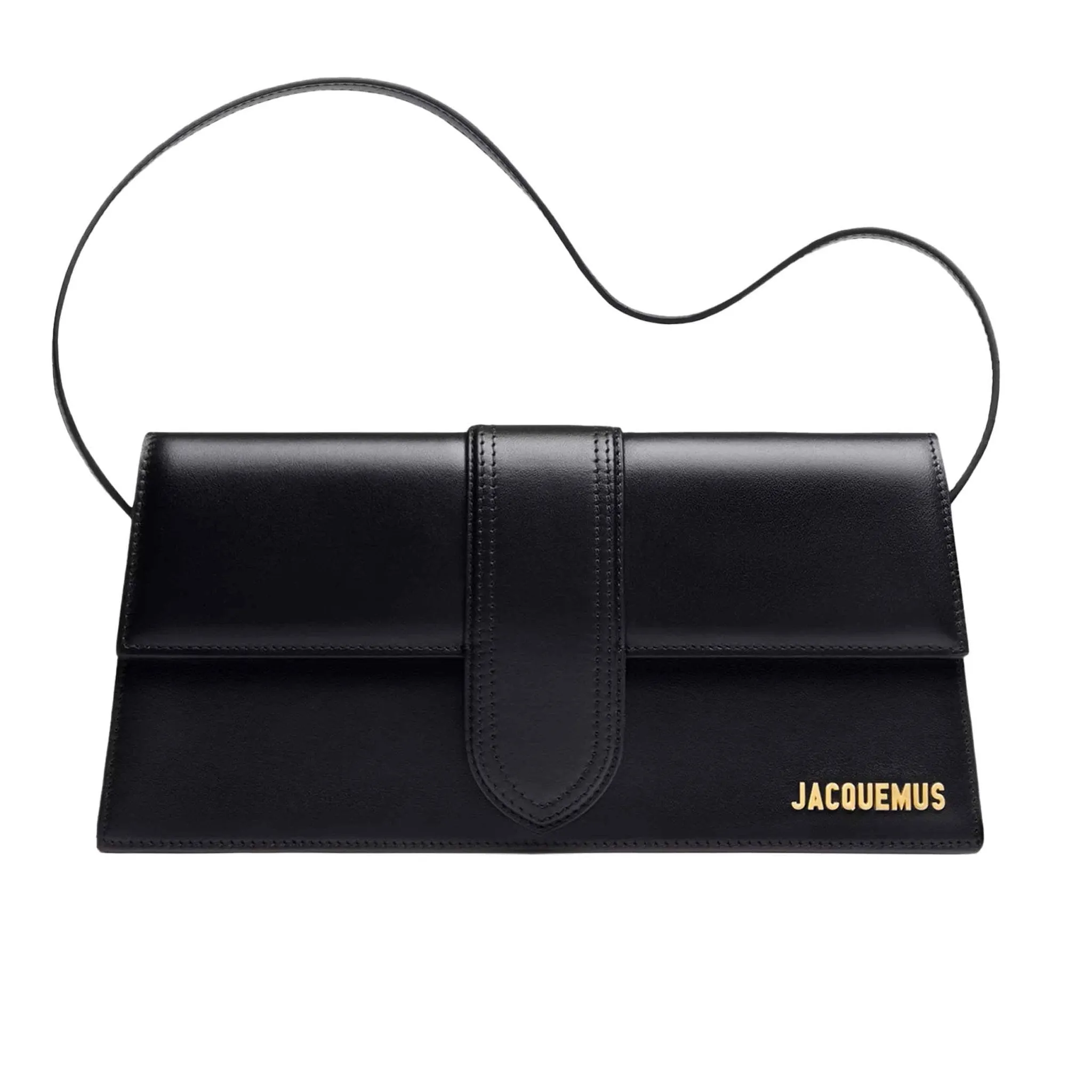 Jacquemus Le Bambino Long Shoulder Bag in Black