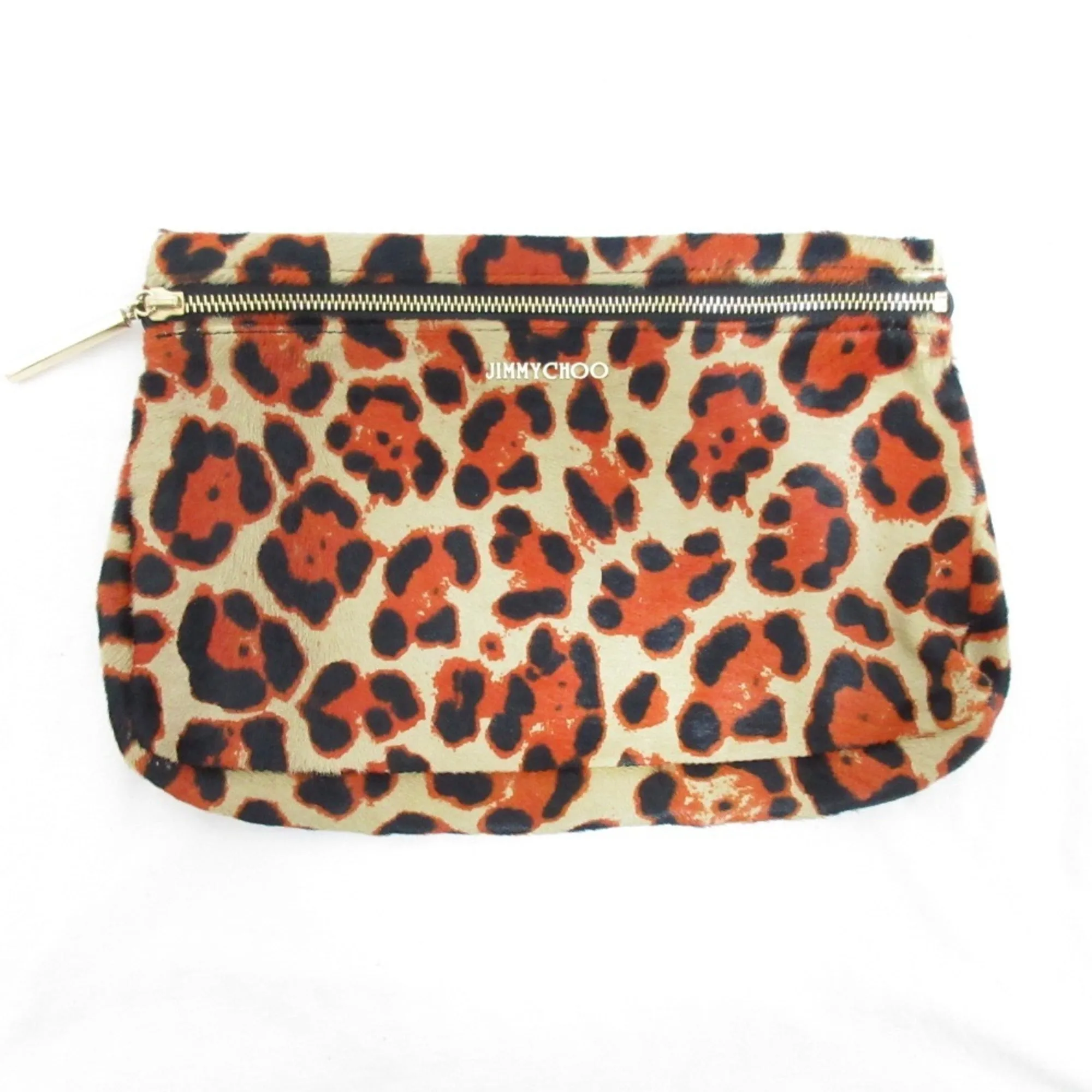 Jimmy Choo  Leather Clutch Bag (Pre-Owned)