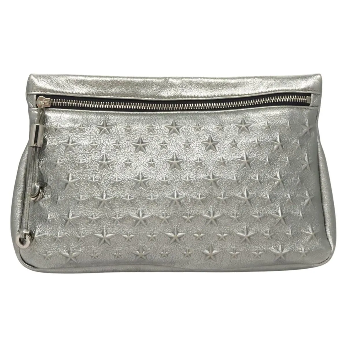 Jimmy Choo Star Studs Leather Clutch Bag (Pre-Owned)