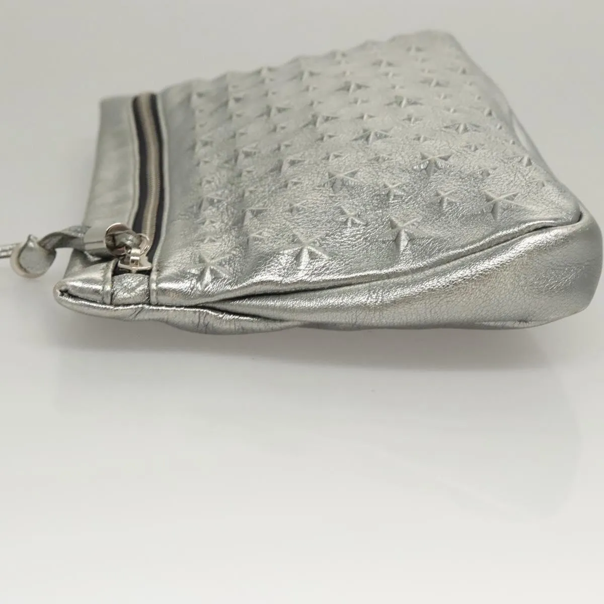 Jimmy Choo Star Studs Leather Clutch Bag (Pre-Owned)