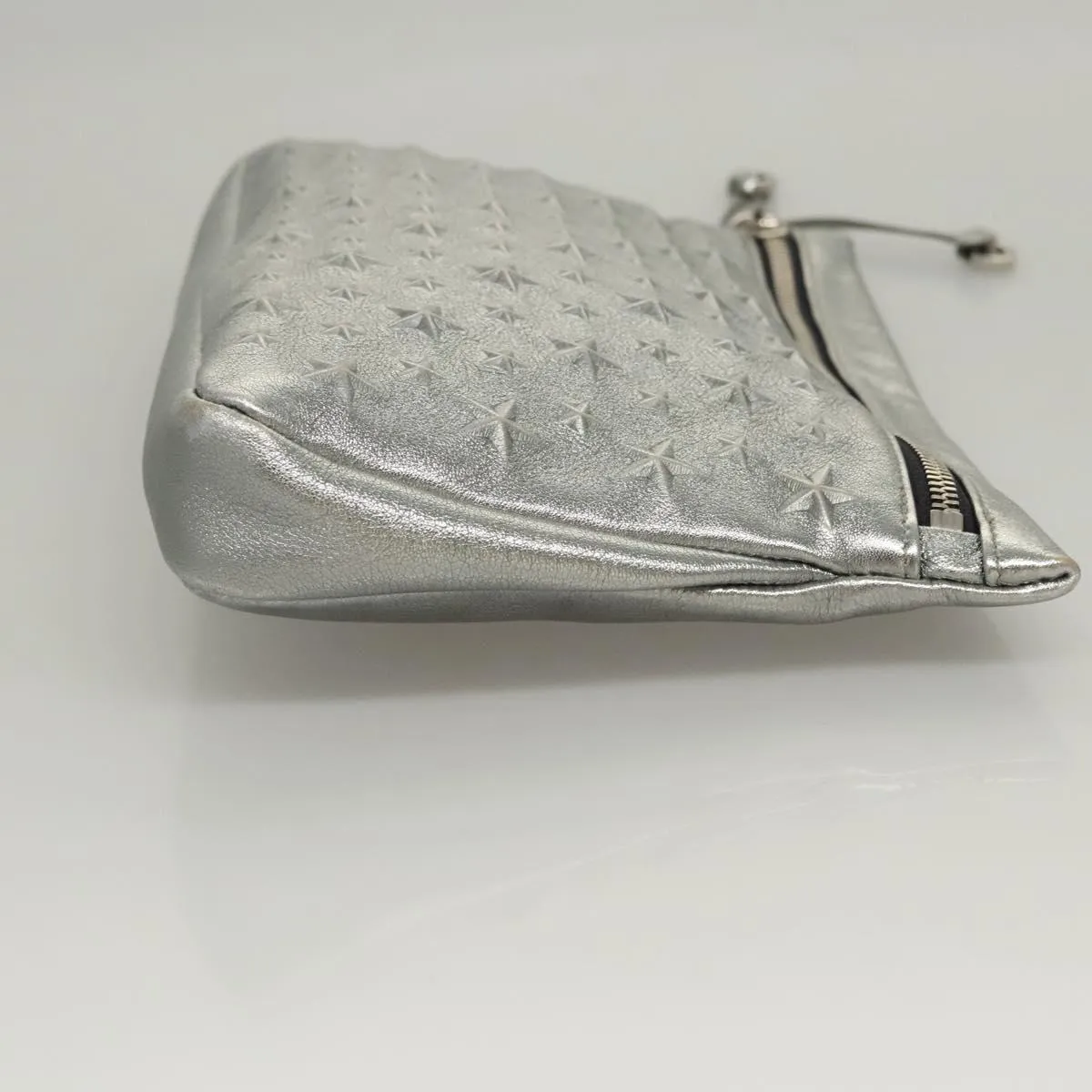 Jimmy Choo Star Studs Leather Clutch Bag (Pre-Owned)